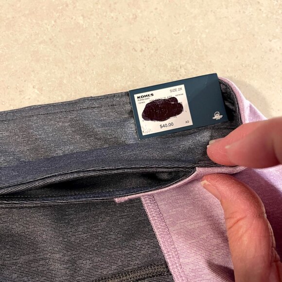 TEK GEAR WOMEN WORKOUT GEAR HIGH RISE CAPRI SIZE 2X - Picture 8 of 10